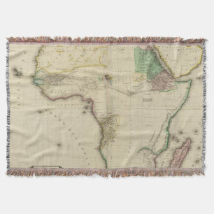 Composite Africa Throw Blanket