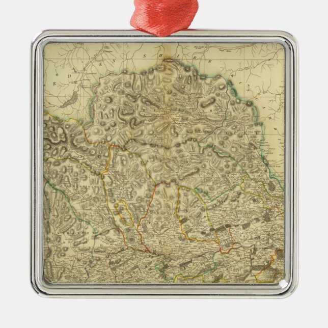 Composite Angusshire Metal Ornament (Front)