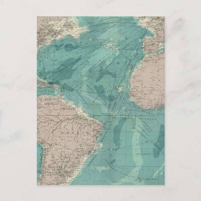 Composite Atlantic Ocean Postcard (Front)