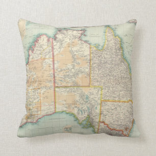 Composite Australia Throw Pillow