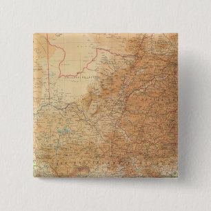 Composite Cape Province, Transvaal 2 Inch Square Button