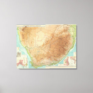 Composite Cape Province, Transvaal Canvas Print