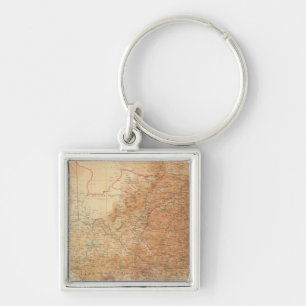 Composite Cape Province, Transvaal Keychain
