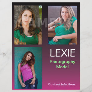 Composite Cards for Models and Actors