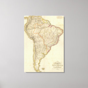 Composite Colombia Prima, S America Canvas Print