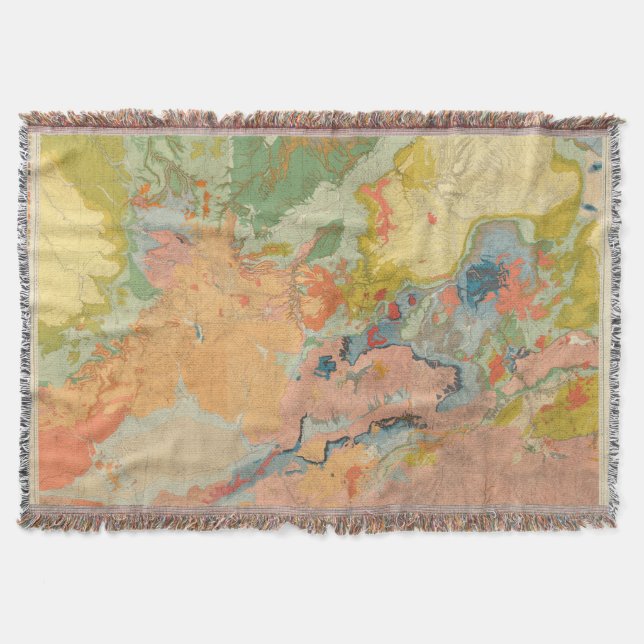 Composite Colorado Throw Blanket (Front)