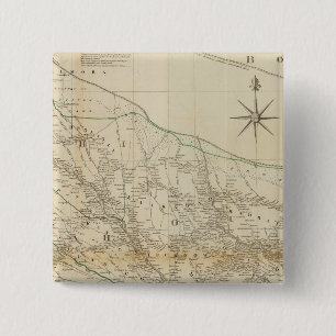 Composite Delhi, Agrah, Oude, Ellahabad 2 Inch Square Button