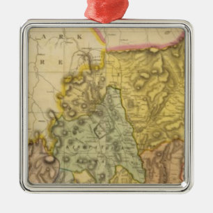 Composite Dumfriesshire 3 Metal Ornament