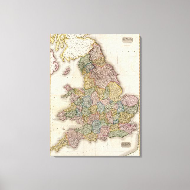 Composite England Canvas Print (Front)
