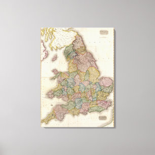 Composite England Canvas Print