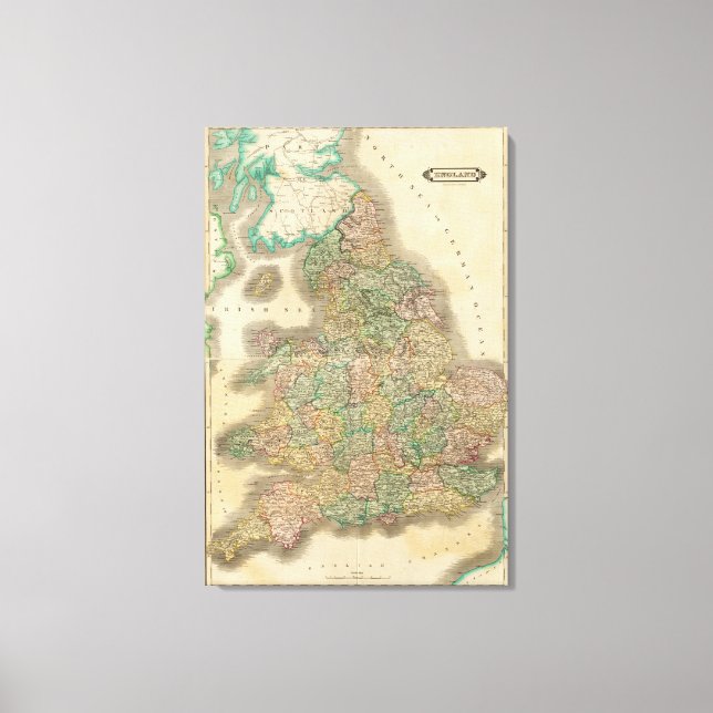 Composite England, Canvas Print (Front)