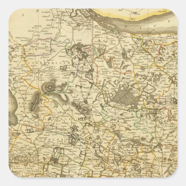 Composite Fife, Kinross Square Sticker (Front)