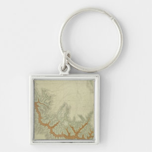 Composite Geologic map of Kaibab Plateau Keychain