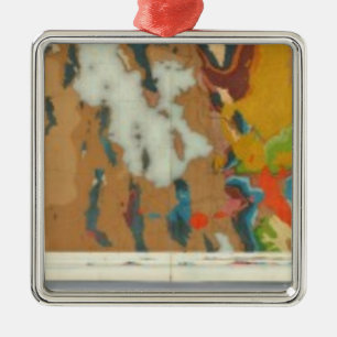 Composite Geological maps IV, 40th Parallel Survey Metal Ornament