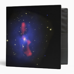 Composite image of a galaxy cluster binder