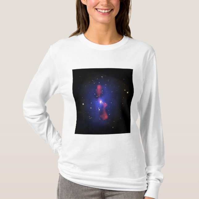 Composite image of a galaxy cluster T-Shirt (Front)