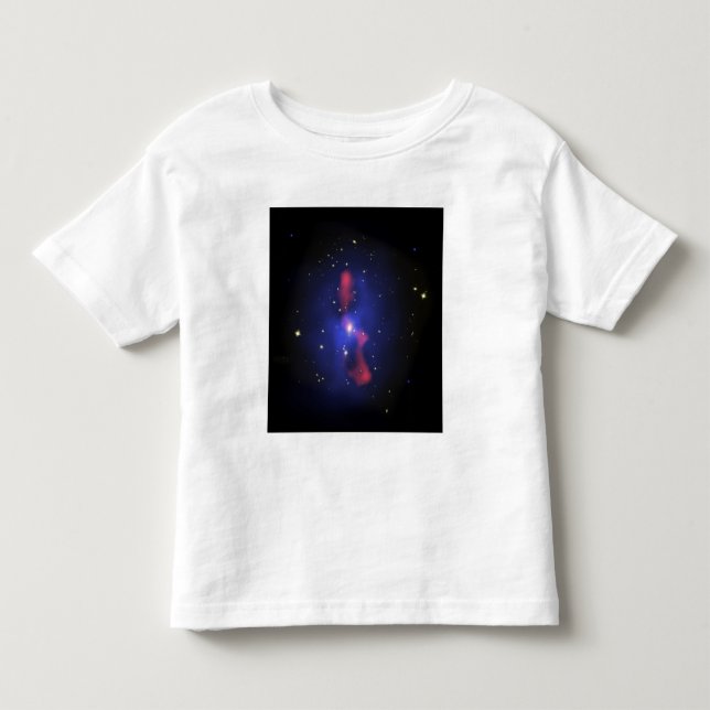 Composite image of a galaxy cluster toddler t-shirt (Front)