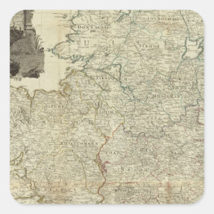 Composite Ireland Square Sticker