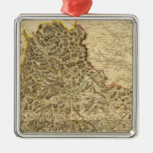 Composite Kirkcudbright Shire Metal Ornament