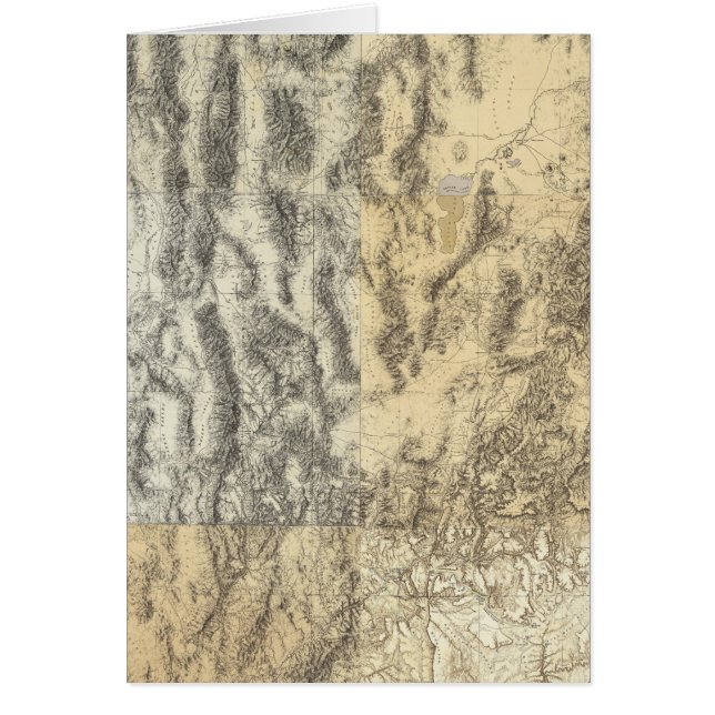 Composite Map of Arizona, Nevada, and Utah (Front)