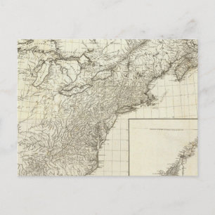 Composite Map of Canada Postcard