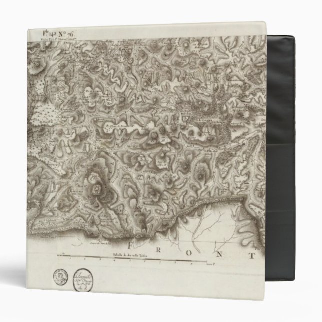 Composite Map of France 2 Binder (Front/Inside)