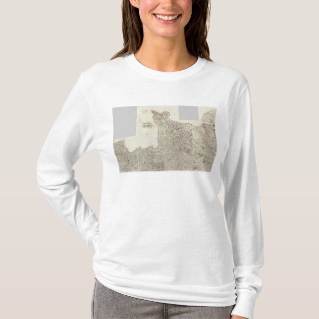 Composite Map of France 2 T-Shirt (Front)