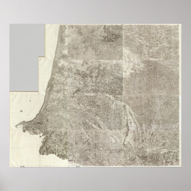 Composite Map of France 3 Poster (Front)