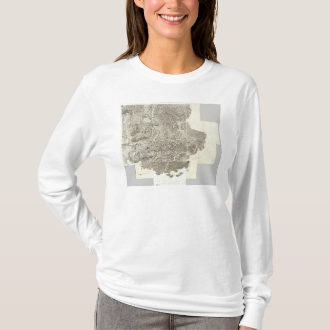 Composite Map of France T-Shirt (Front)