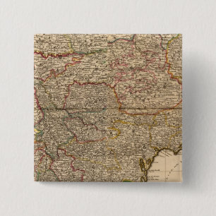 Composite map of french settlements 2 inch square button