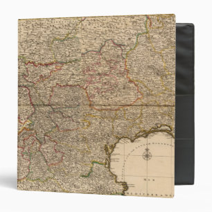 Composite map of french settlements binder