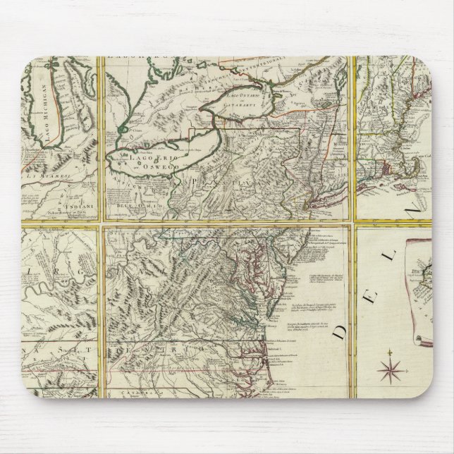 Composite map of United States Mouse Pad (Front)