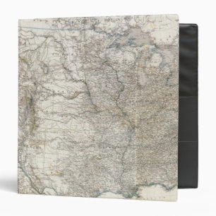 Composite Map of United States of America Binder
