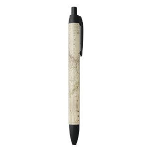 Composite North & South America Black Ink Pen
