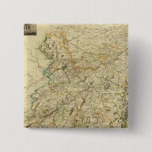 Composite Roxburgh Shire 2 Inch Square Button