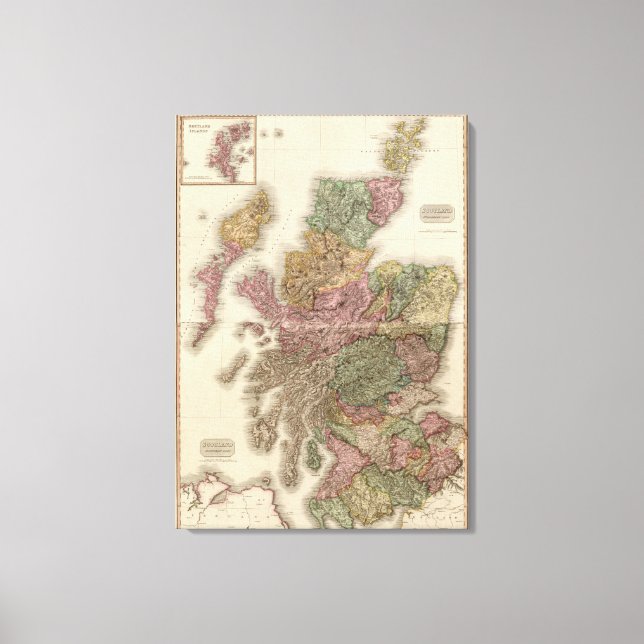 Composite Scotland Canvas Print (Front)