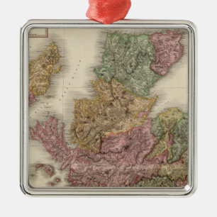 Composite Scotland Metal Ornament