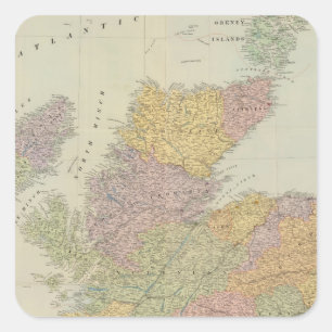 Composite Scotland Square Sticker