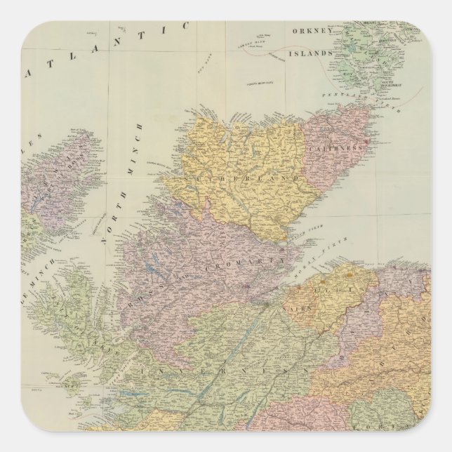 Composite Scotland Square Sticker (Front)