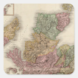 Composite Scotland Square Sticker