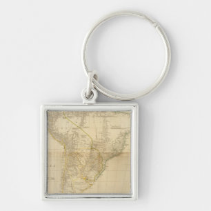 Composite South America 2 Keychain