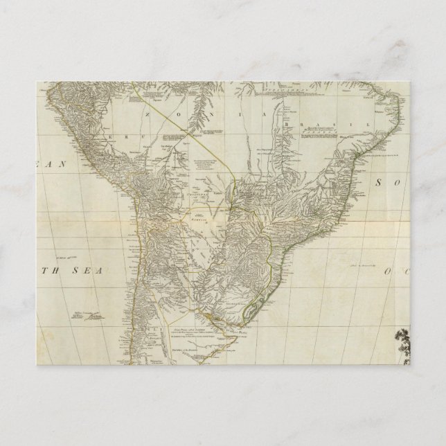 Composite South America 2 Postcard (Front)