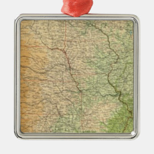Composite United States Metal Ornament
