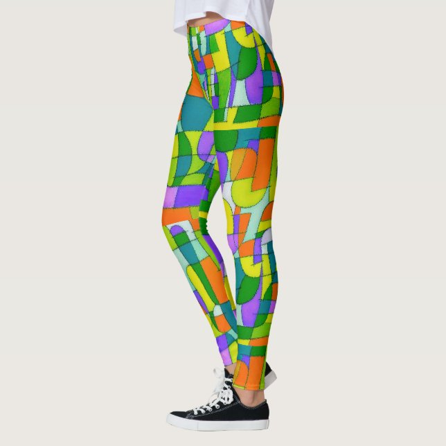 Composition 1410 - Art Leggings (Left)