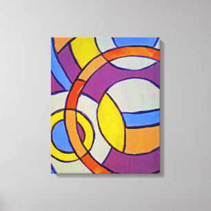 Composition #14 by Michael Moffa Canvas Print