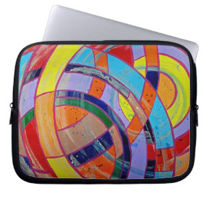 Composition #15 by Michael Moffa Laptop Sleeve