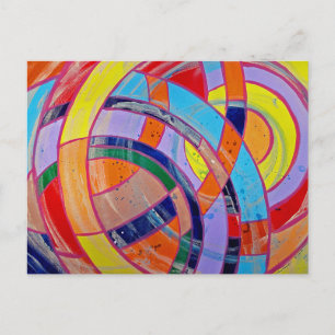 Composition #15 by Michael Moffa Postcard