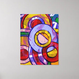 Composition #19 by Michael Moffa Canvas Print