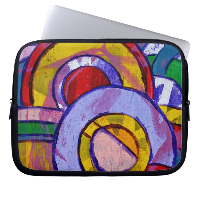 Composition #19 by Michael Moffa Laptop Sleeve (Front)