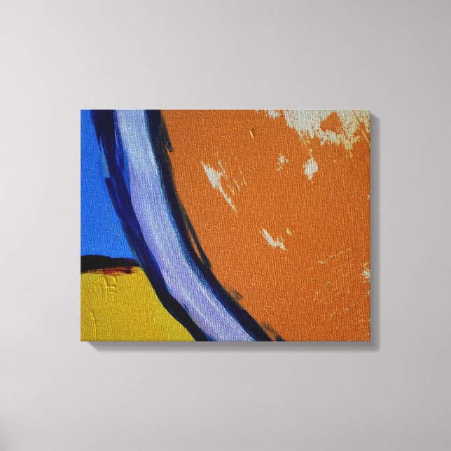 Composition #1A by Michael Moffa Canvas Print (Front)